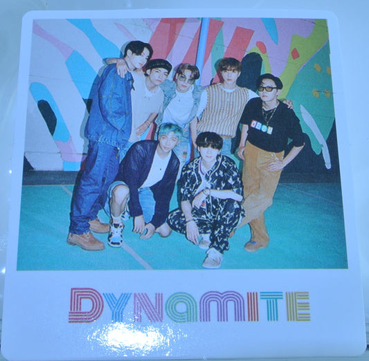 BTS STICKERS GROUP DYNAMITE BASKETBALL