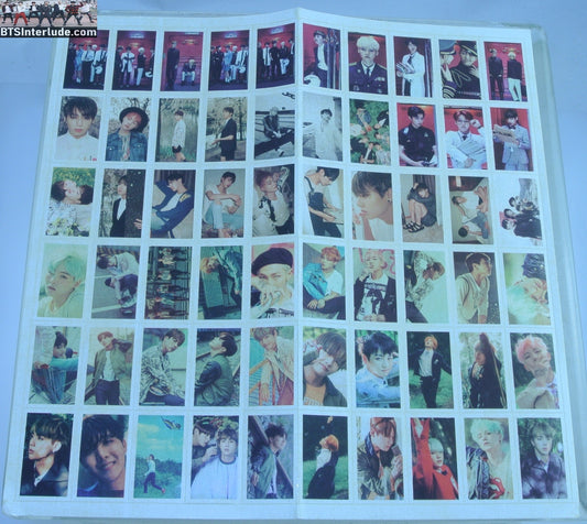 BTS STICKERS GROUP DOPE ERA 60 STICKERS SHEET INDIVIDUAL JUNGKOOK V JIMIN RM J-HOPE SUGA JIN