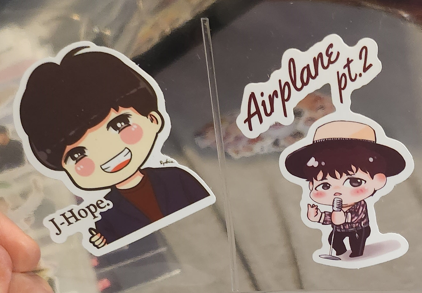 BTS STICKERS J-HOPE JUNG HOSEOK 정호석 LARGE MISCELLANEOUS STICKERS