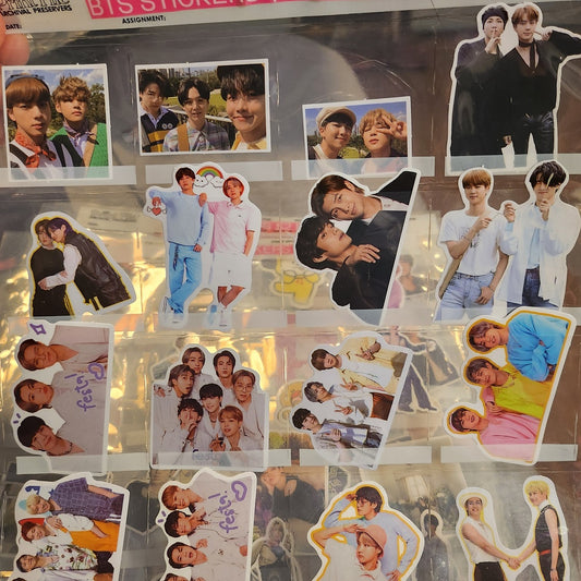 BTS STICKERS SUB-UNITS SMALL MISCELLANEOUS STICKERS