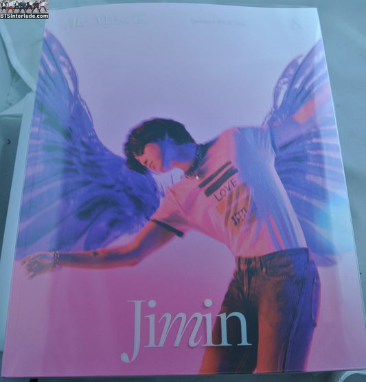 BTS BOOK OFFICIAL PHOTOFOLIO PARK JIMIN 전정국 ID CHAOS BOOK ONLY NEW OFFICIAL MERCHANDISE