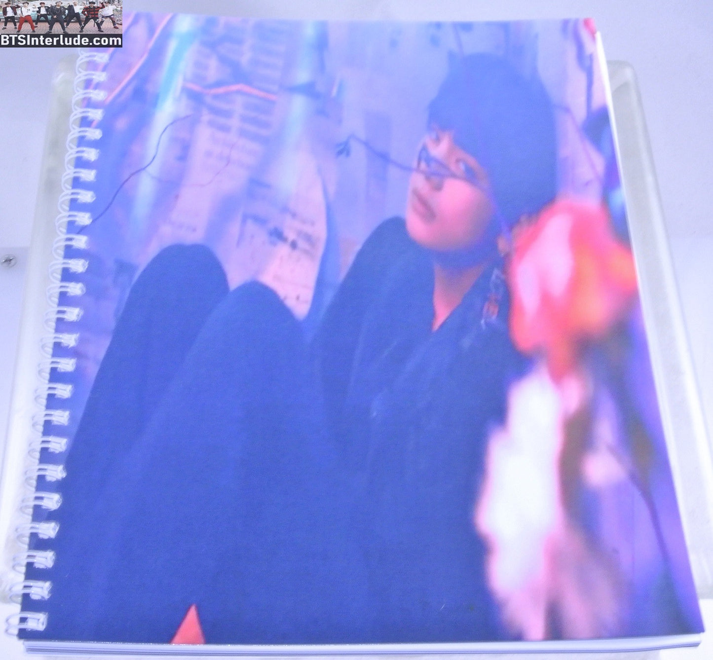 BTS NOTEBOOK V KIM TAEHYUNG 김태형 JOURNAL DRAWING NEW SINGULARITY MUSIC VIDEO STARE 80 LINED PAGES TOTAL